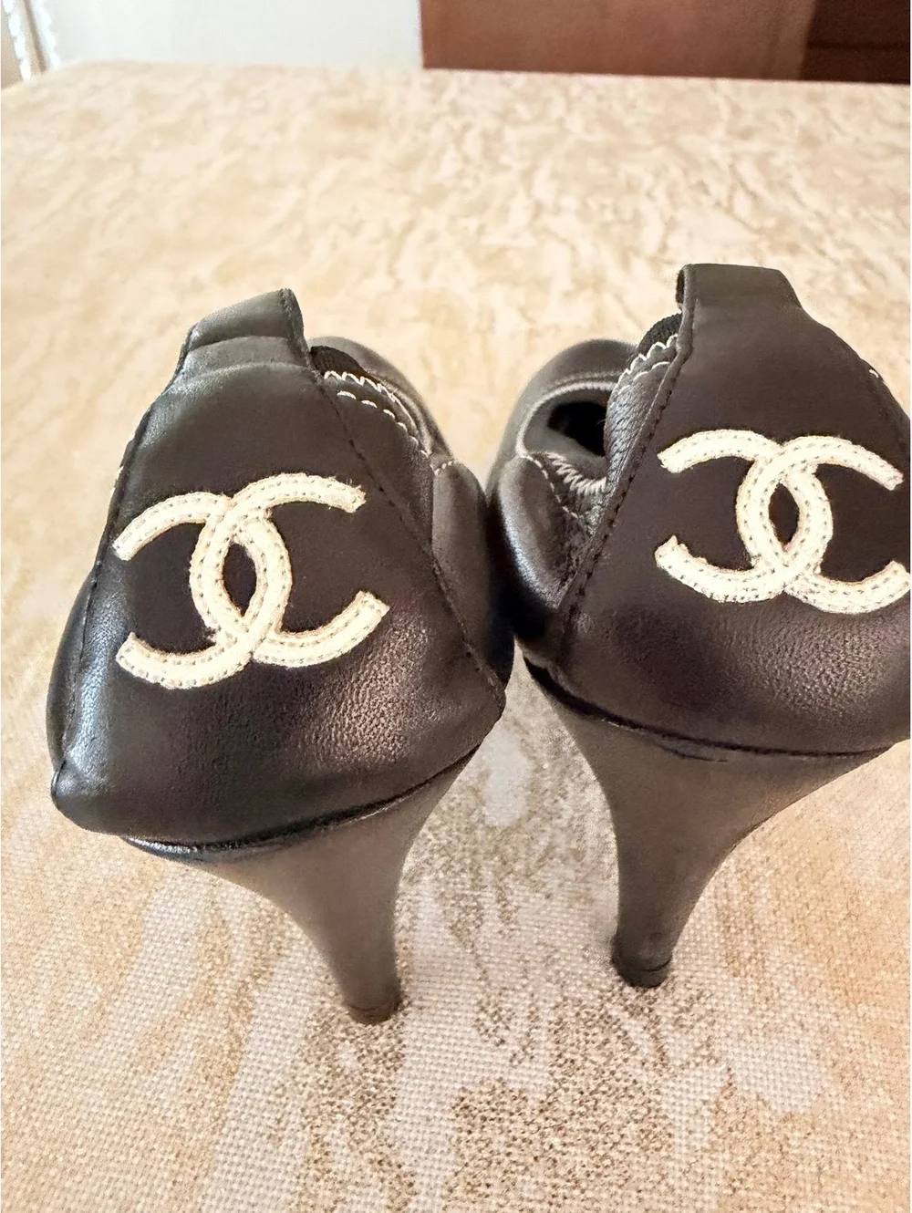 CHANEL authentic calfskin